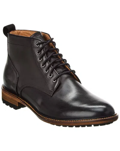 Warfield & Grand Clark Leather Boot In Black