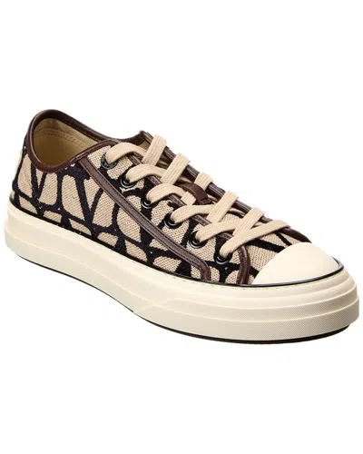 Valentino Garavani Trainers Low-top Totaloop In Brown