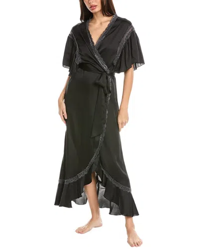 Free People Moonbeams Robe In Black