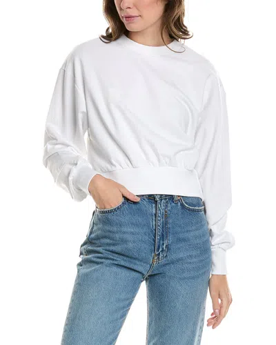 Noize Briella Sweater In White