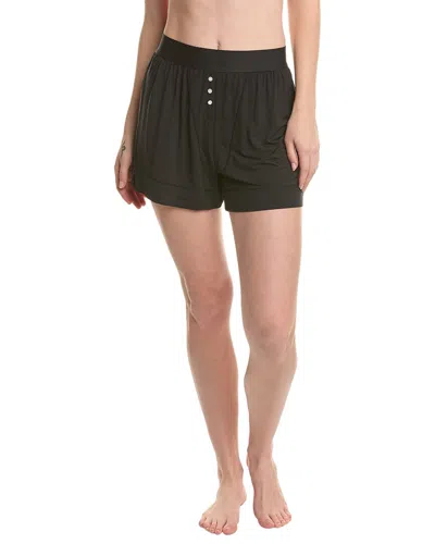 Weworewhat Women's Boxer Heathered Shorts In Black