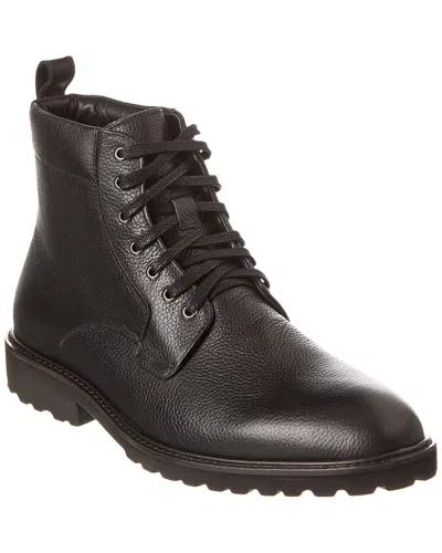 Donald Pliner James Leather Boot In Black