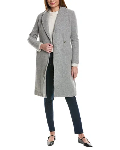 J.mclaughlin J. Mclaughlin Lux Maxine Wool & Cashmere-blend Jacket In Grey