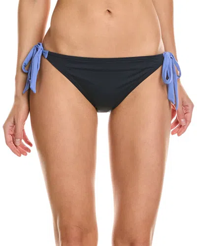 Kate Spade New York Bow Tie Bikini Bottom In Blue