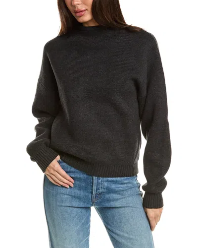 Lovestitch High Neck Sweater In Grey