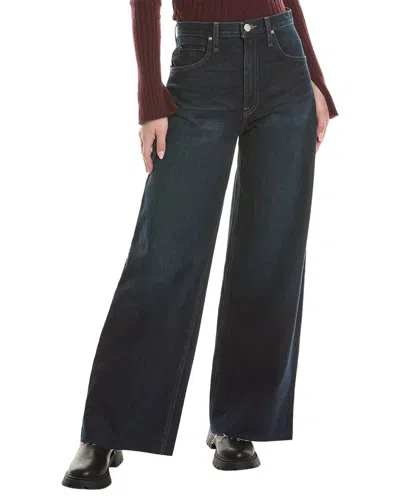 Hudson Jeans James High-rise Abyss Wide Leg Jean In Black