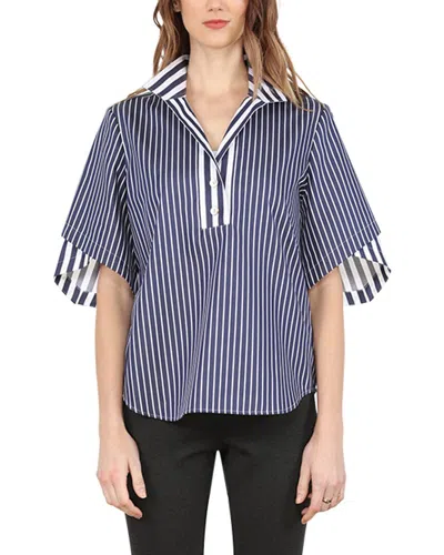 Hinson Wu Daphne Top In Blue