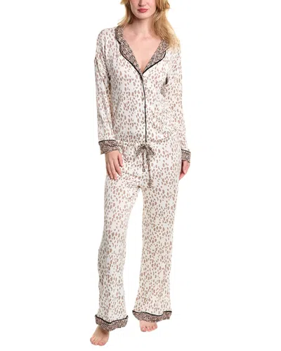 Honeydew Intimates Tucked In Jumpsuit In White