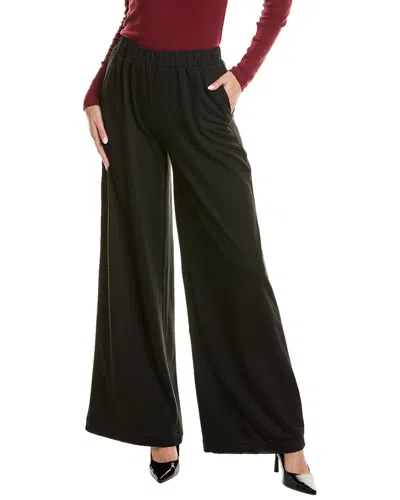 Area Stars Wide Leg Long Pant In Black