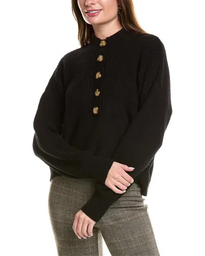 Anna Kay Vanelly Wool-blend Sweater In Black