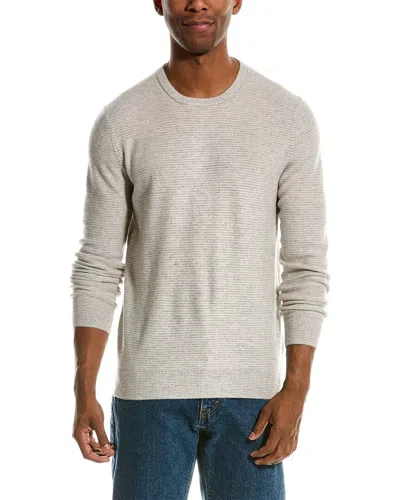 Naadam Wool & Cashmere-blend Crewneck Sweater In Grey