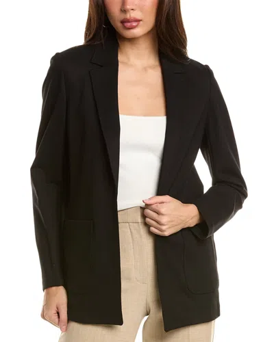 Anne Klein Notch Collar Jacket In Black