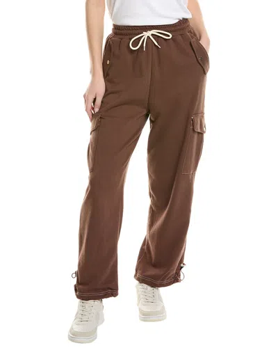Colette Rose Cargo Pant In Brown