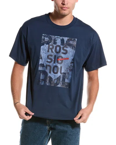 Rossignol Rossi Comfy Print T-shirt In Blue