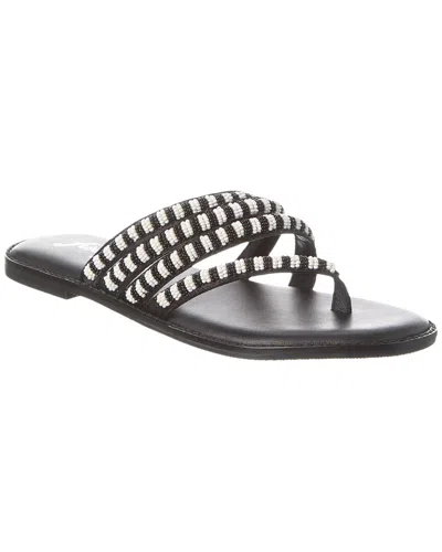 Free People Beatrice Beaded Sandal In Black