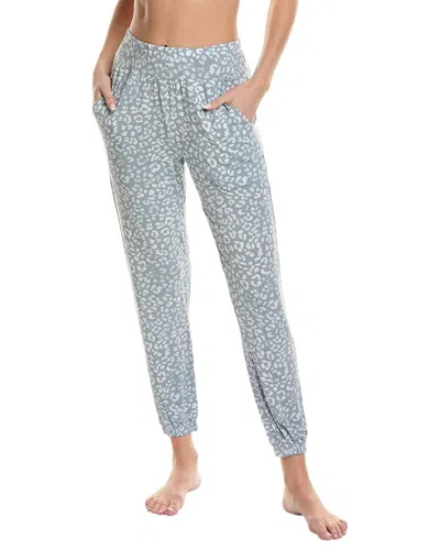 Donna Karan Sleepwear Lounge Jogger Pant In Grey