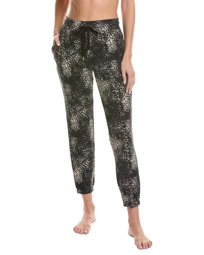 Donna Karan Sleepwear Lounge Jogger Pant In Black