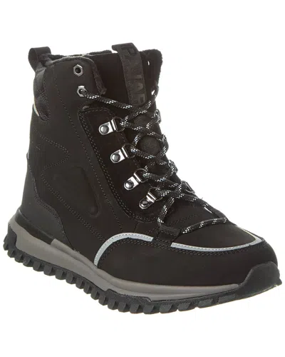 Pajar Flightstorm Mens Suede Cold Weather Winter & Snow Boots In Black