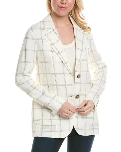 Peserico Linen Jacket In White