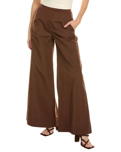 Staud Oak Pant In Brown