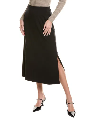 Eileen Fisher Straight Skirt In Black