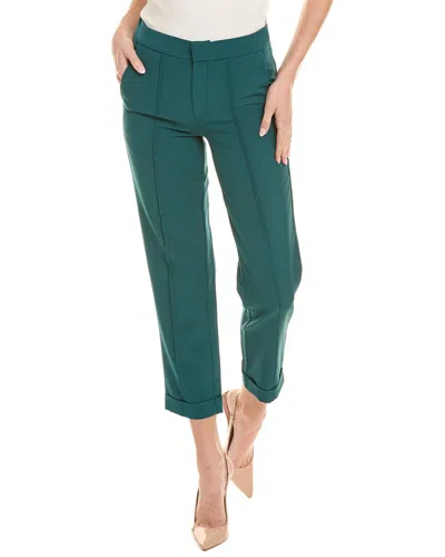 Fate Tucked Front Cuff Hem Pant In Green