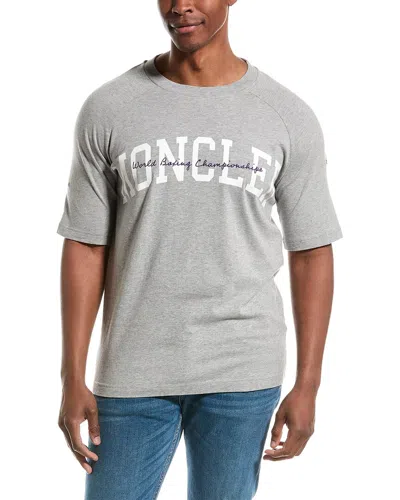Moncler T-shirt In Grey