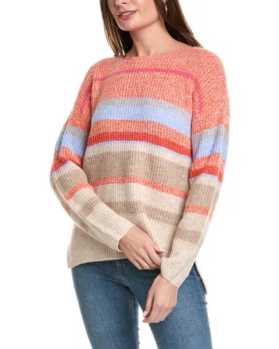 Ost Stripe Sweater In Brown