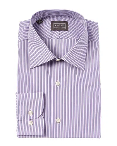 Ike Behar Contemporary Fit Dress Shirt In Purple