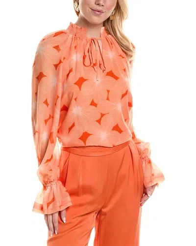 Ramy Brook Clarke Top In Orange