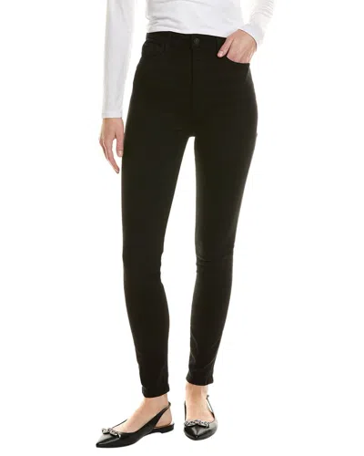 7 For All Mankind Orchid Ultra High-rise Skinny Jean In Black