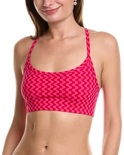 Terez Tlc Y-back Top In Pink