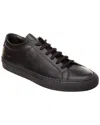 Common Projects Achilles Leather Sneaker In Black