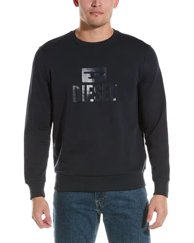 Diesel Gir Crewneck Sweatshirt In Blue