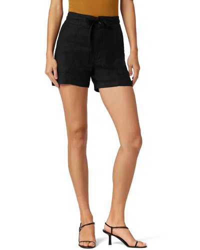 Hudson Jeans Tie Waist Short In Black