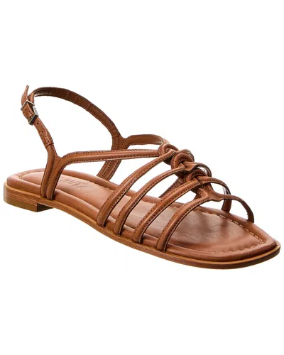 Schutz Octavia Flat Leather Sandal