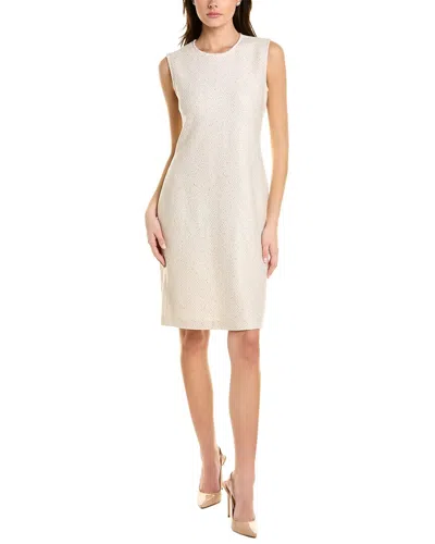 St John St. John Sheath Dress In Gold