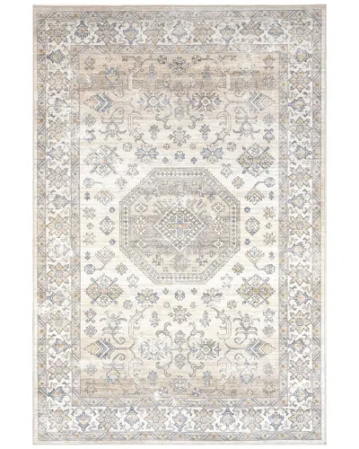 Nuloom Machine Washable Darby Persian Stain Repellent Area Rug In Ivory