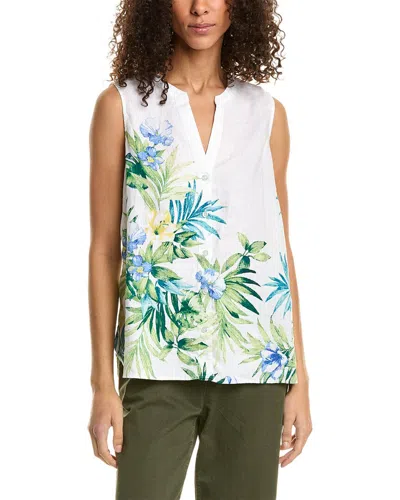 Tommy Bahama Tropical Retreat Linen Top In White