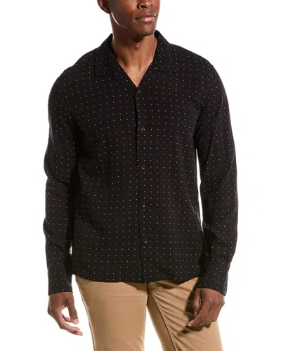 Rag & Bone Avery Shirt In Navy