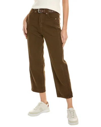 To My Lovers Belted Pant In Brown