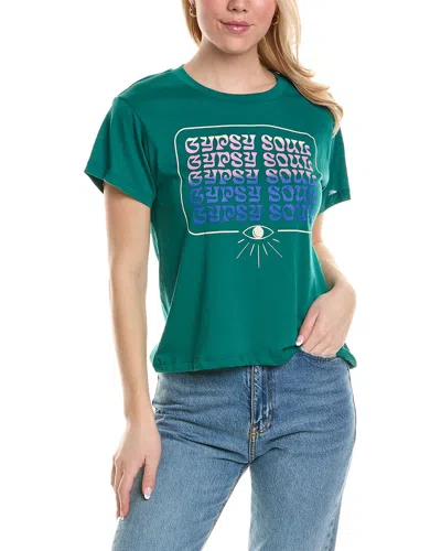Chaser Gypsy Soul T-shirt In Green
