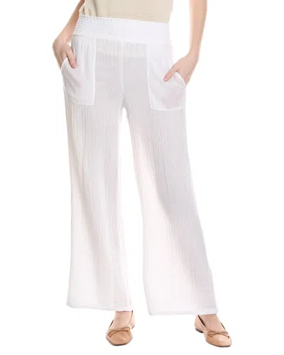 Michael Stars Sonia High-rise Straight Pant In White