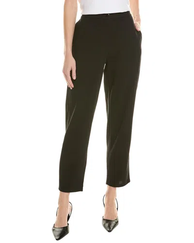 Eileen Fisher Slouchy Ankle Pant In Black
