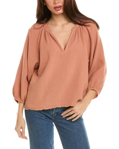 Nation Ltd Mimi Romance Top In Pink