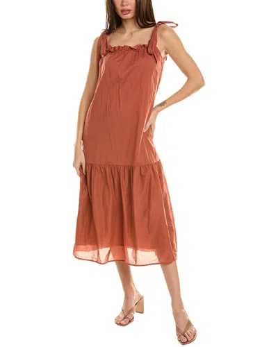 Nation Ltd Sequoia Voluminous Sundress In Red