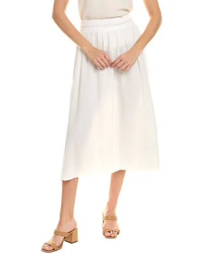 Nation Ltd Mabel Bias Midi Skirt In White