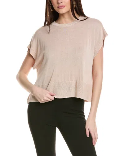 Vince Camuto Dropped-shoulder Top In Pink