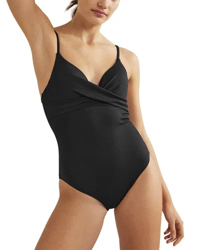 Boden Capri Cup-size Swimsuit In Black