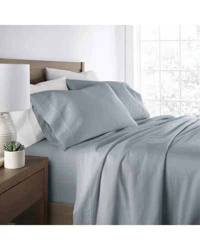Home Collection 300tc Solid Brushed & Washed Cotton Sheet Set